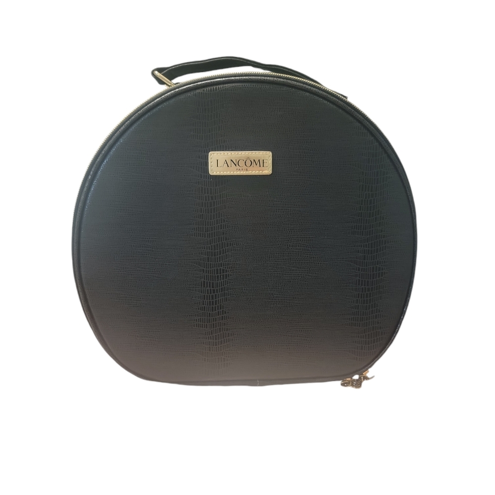 Lancome Black Makeup‎ Travelers Handle Case New